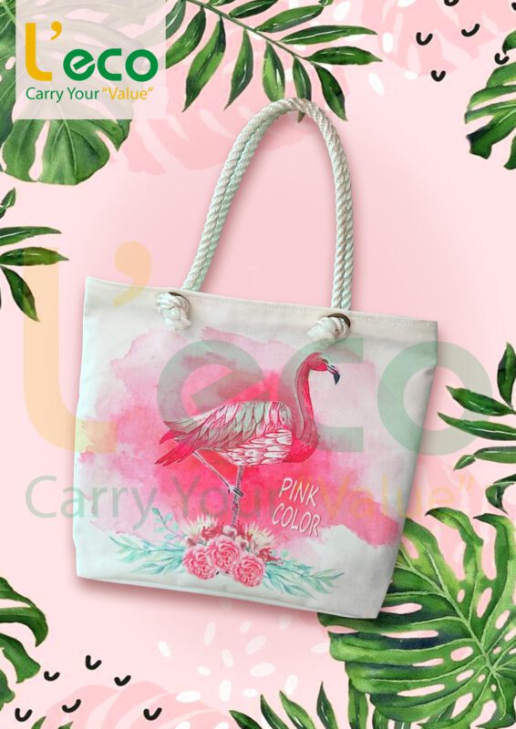 túi vải canvas quai dây thừng