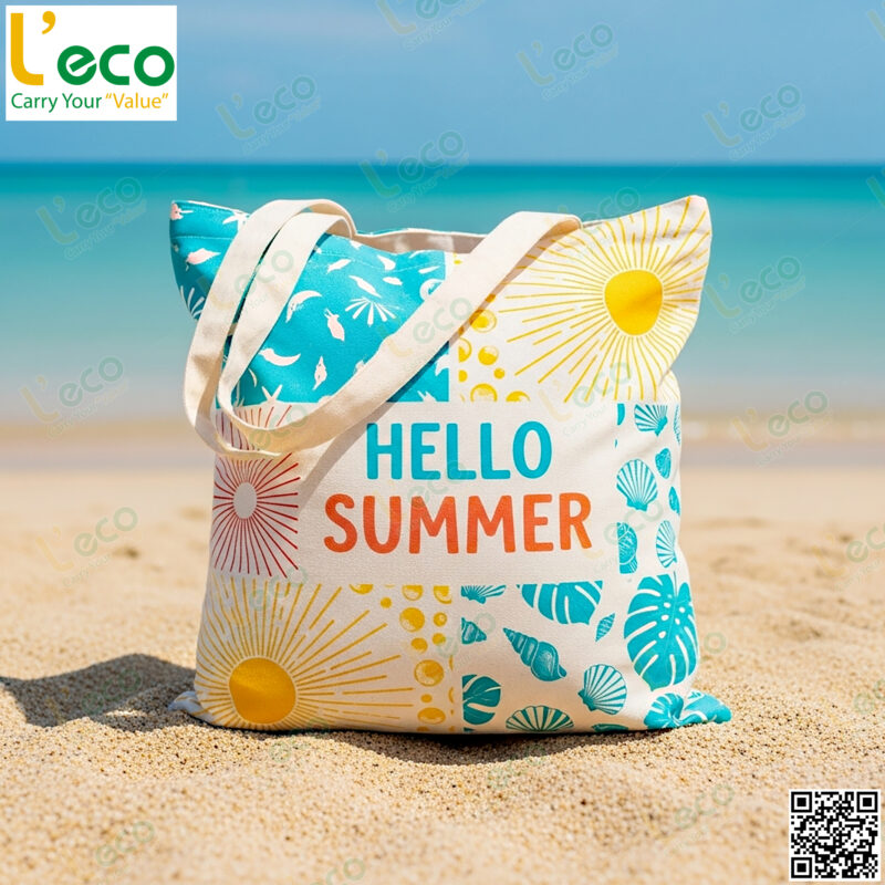 Túi vải canvas rực rỡ