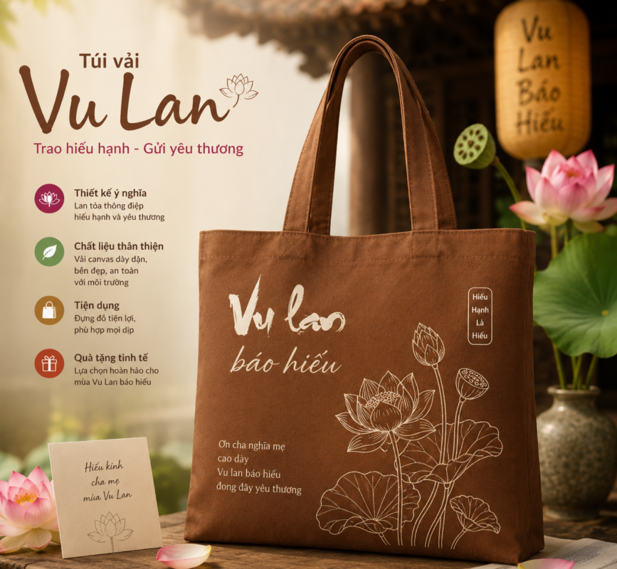 túi vải Vu Lan